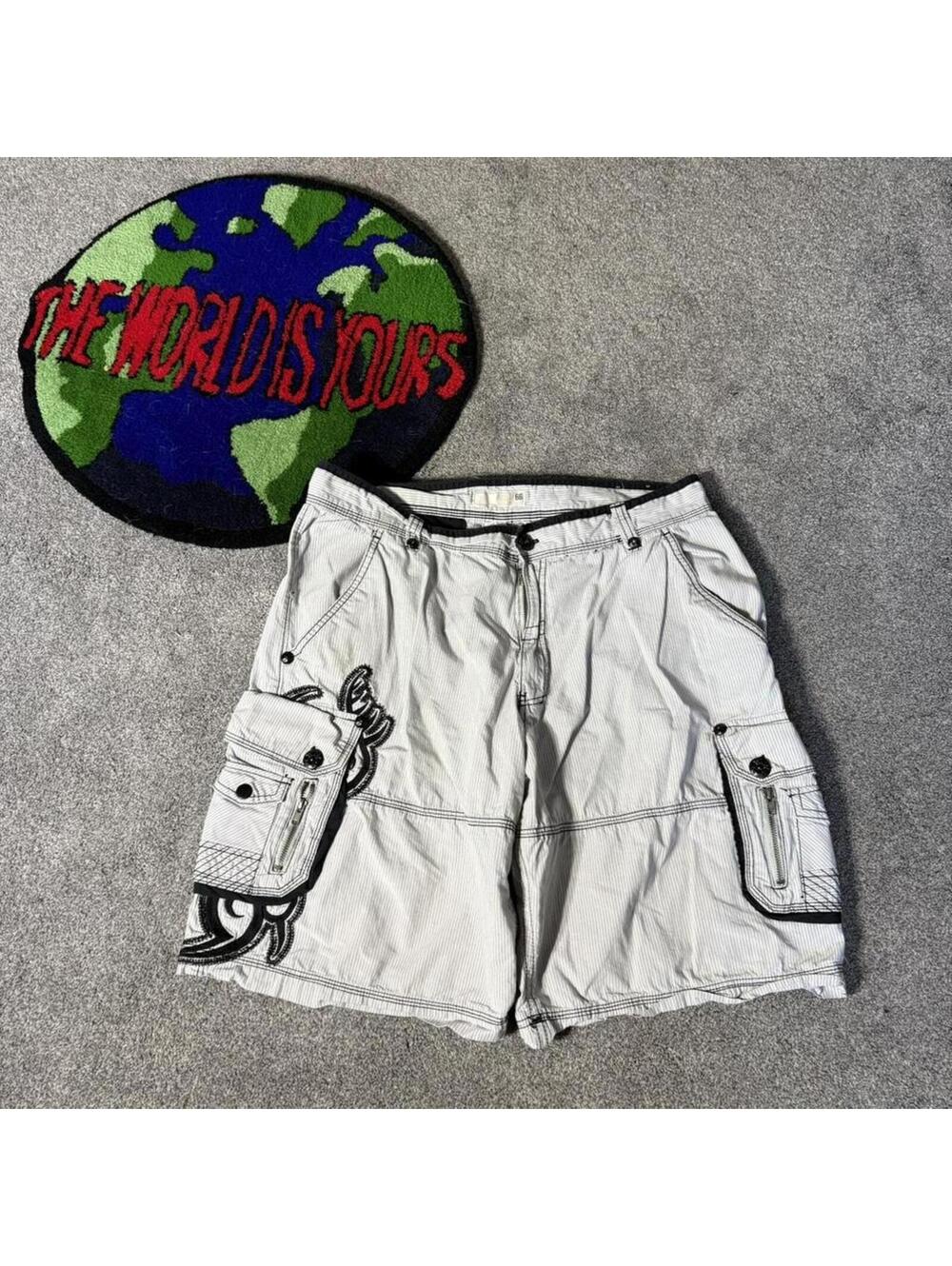 y2k 2000’s baggy route 66 cargo pants